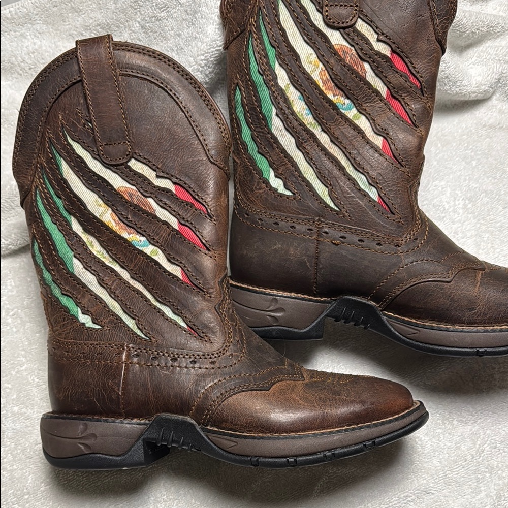 Shyanne Women's Xero Gravity Lite California Flag Western Performance Boots